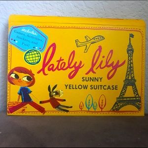 Lately Lily Sunny Yellow Suitcase ☀️ toy